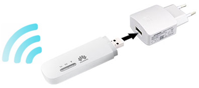 Подключение Huawei E8372 к USB зарядке